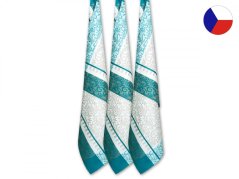 Kuchyňské utěrky EXTRA Ornamenty petrolej 3ks
