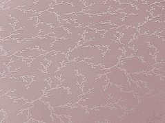 Damaškový povlak na polštář 50x70 EXCELLENT TENCEL Šepot větviček starorůžový