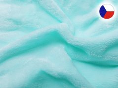 Prostěradlo mikroflanel 180x200 světle modré/mint