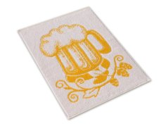 Malý kuchyňský ručník 35x50 ZARA 450g Pivo zlatobílé