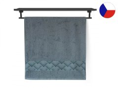 Froté ručník 50x100 NORA 450g Industrial modrošedý