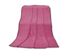 Luxusní deka mikroplyš 200x230 Růžová 400g