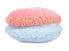 Dětský polštářek 30 cm Makronka růžovo-modrá