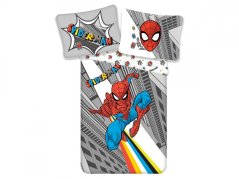 Dětské bavlněné povlečení Spiderman POP 70x90, 140x200