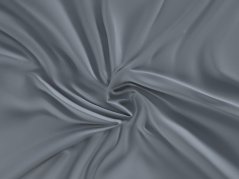 Luxusní saténové prostěradlo 90x200 tmavě šedé