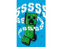 Malý dětský ručník 30x50 Minecraft Creeper Explode