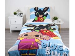 Dětské povlečení 140x200, 70x90 Králíček Bing a Sula