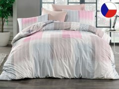 Prodloužené povlečení bavlna EXCLUSIVE Granada pink 70x90, 140x220