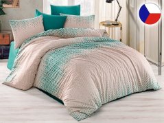 Bavlněné EXCLUSIVE povlečení Gradace green 2x 70x90, 200x200