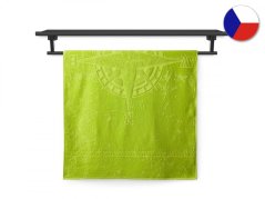 Plážová osuška MAXI 104x180 GRANADA sytá zelená 450g