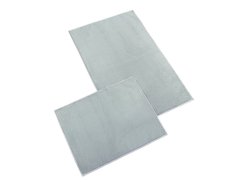 Luxusní koupelnová sada předložek 2 ks Gold světle šedá