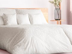 Damaškové povlečení EXCELLENT 2x 70x90, 220x200 TENCEL Perlový sen krémový