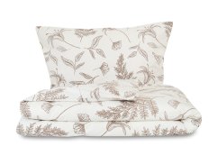 Povlečení flanel 140x200, 70x90 Lilie béžová