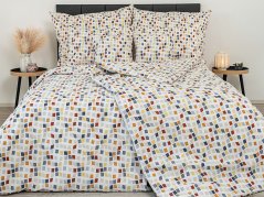 Prodloužené povlečení krep EXCLUSIVE 70x90, 140x220 Mozaika
