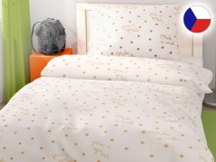 Bavlněné povlečení pro teenagery Hvězdy Stars 70x90, 140x200