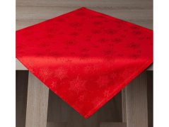 Vánoční prostírka 40x40 GARBO Velká vánoční hvězda červená