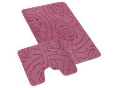 Koupelnová předložka 60x100 Růže lila