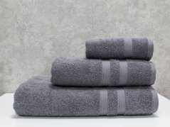 Kvalitní froté osuška 70x140 Violka tmavě šedá 450g