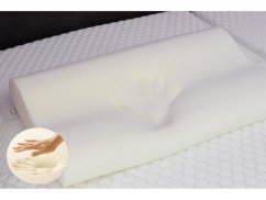 Anatomický polštář - pěna s pamětí VISCO 40x60 - povlak jersey