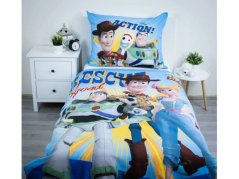 Dětské bavlněné povlečení Disney Toy Story Rescue squard 70x90, 140x200
