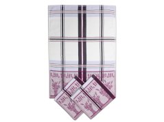 Kuchyňské utěrky EXTRA Levandule II 3ks