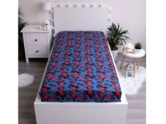 Dětské bavlněné prostěradlo s potiskem 90x200 Spider-man 06