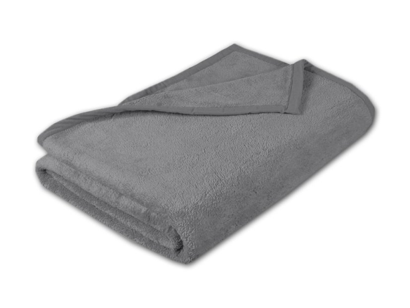 Luxusní deka mikroplyš 150x200 Šedá 400g