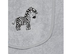 Dětský župan 98 ELMAR SALY Zebra šedá