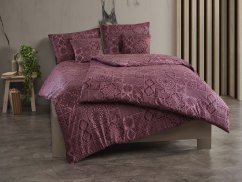 Povlečení bavlna renforcé 2x 70x90, 200x200 Tokyo vínové