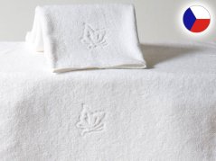 Luxusní ručník 50x100 GRAND Motýlek 640g bílý