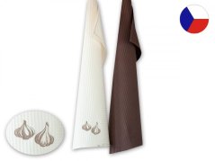 Vaflové utěrky RUMBA 2x 46x70 Česnek