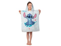 Dětské froté pončo/osuška Lilo a Stitch blue