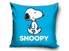 Povlak na polštářek 40x40 Snoopy blue