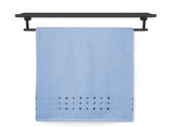 Luxusní osuška 70x140 TERRY KOSTKY 500g nebeská modř