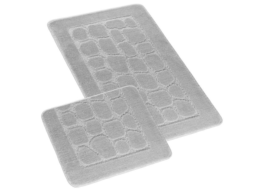 Koupelnová předložka 60x100 Dlažba šedá