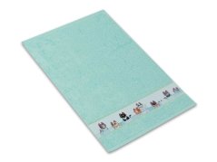Dětský ručník RUJANA 30x50 Zvědavá koťátka mint 400g