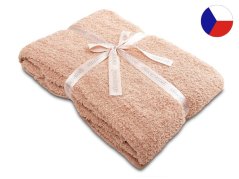 Luxusní deka z mikrovlákna SLEEP WELL 150x200 Luxury čokoláda