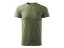 Tričko pro myslivce s výšivkou khaki- 3XL Jelen