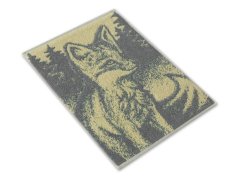 Malý kuchyňský ručník 35x50 ZARA 450g Liška žlutošedá