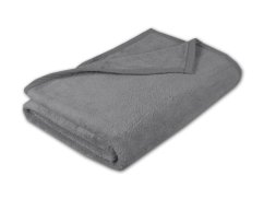 Luxusní dětská deka mikroplyš 100x150 Šedá 400g