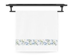 Froté osuška 70x140 NORA TISK 450g Pomněnka bílá