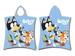 Dětské froté pončo/osuška Bluey skate