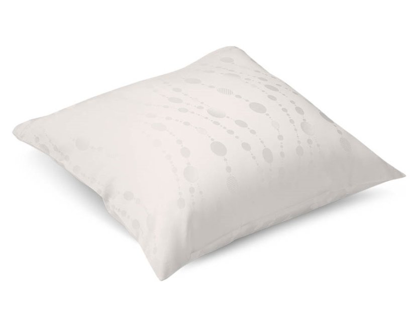 Damaškový povlak na polštář 40x40 EXCELLENT TENCEL Perlový sen krémový