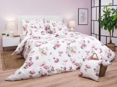 Bavlněné povlečení 140x200, 70x90 KOMFORT Sasanka pudrová