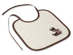 Dětský bryndák LOTA 25x25 Kamarádi z lesa jasmínová/hnědá 350g