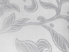 Damaškový dekorační polštářek 40x40 Rokoko šedé