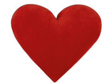 Valentýnské srdce červené