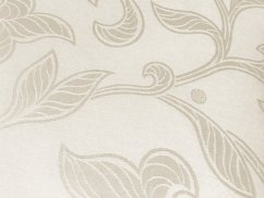 Damaškový dekorační polštářek 40x40 Rokoko natur