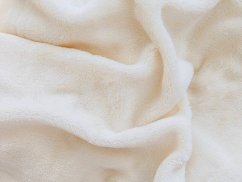 Prostěradlo mikroflanel SLEEP WELL 180x200 Mandlová