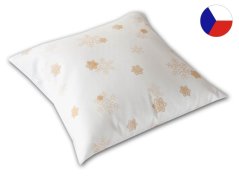 Vánoční povlak na polštář GARBO 40x40 Tichá noc bílá